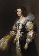 Anthony Van Dyck Portrait of Maria Louisa de Tassis (mk08) oil painting artist